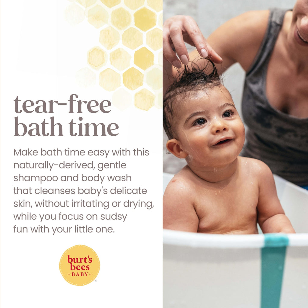 Burt'S Bees Baby Shampoo and Wash 21 Fl Oz Tear Free Gentle Natural Formula