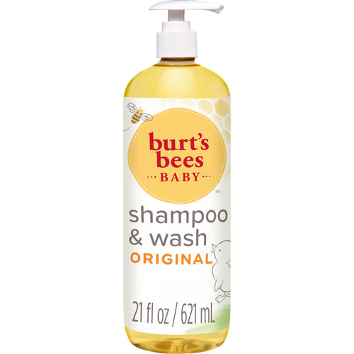 Burt'S Bees Baby Shampoo and Wash 21 Fl Oz Tear Free Gentle Natural Formula